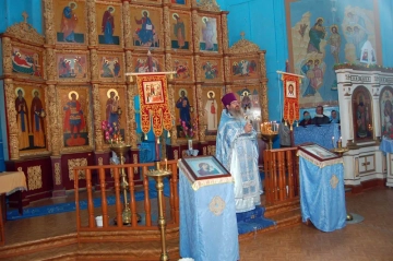 Молебен в праздник Успения Пресвятой Богородицы