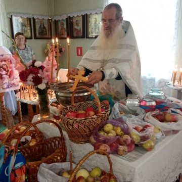 Преображение Господне. Освящение винограда и плодов в храмах