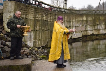Великое освящение воды в приходе